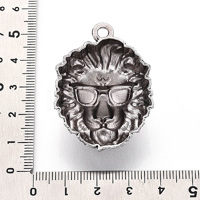 Tibetan Style Alloy Enamel Pendants ENAM-N067-01AS-1