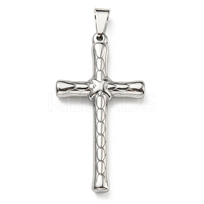 Non-Tarnish 304 Stainless Steel Big Pendants STAS-D087-06P-1