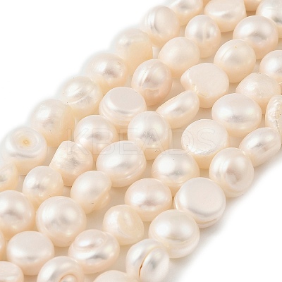 Natural Cultured Freshwater Pearl Beads Strands PEAR-P064-19K-05B-1