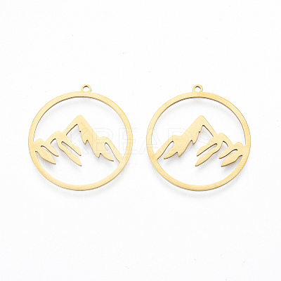 Ion Plating(IP) 304 Stainless Steel Pendants A-STAS-N090-LA911-2-1