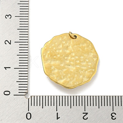 Real 18K Gold Plated PVD Vacuum Plating 304 Stainless Steel Pendants STAS-L278-003G-10-1