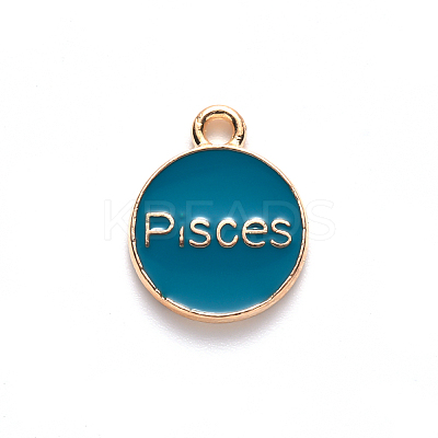 Alloy Enamel Pendants LS-X-ENAM-S124-01B-05H-1