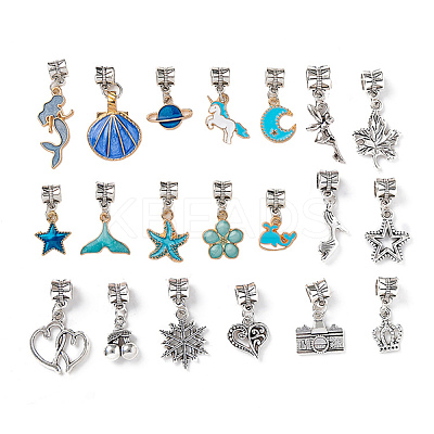 DIY Alloy European Bracelets Making Kits DIY-I108-01B-1