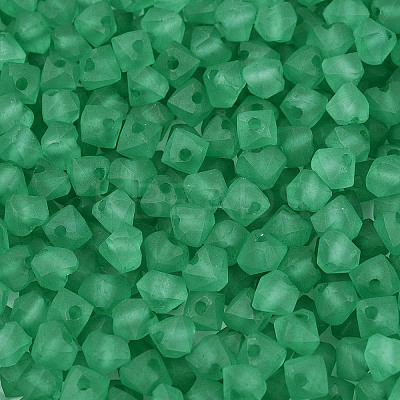 FGB Frosted Transparent Glass Seed Beads SEED-N013-03A-09-1