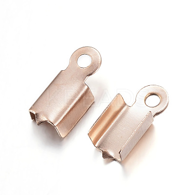 Ion Plating(IP) 304 Stainless Steel Folding Crimp Ends X-STAS-D167-62RG-1