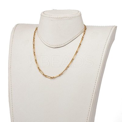 304 Stainless Steel Figaro Chain Necklaces NJEW-JN03264-1