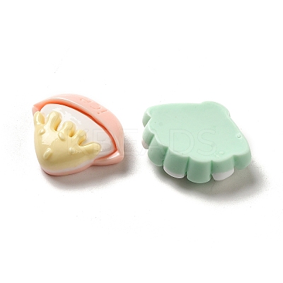 Beach Theme Opaque Resin Decoden Cabochons RESI-D009-05-1