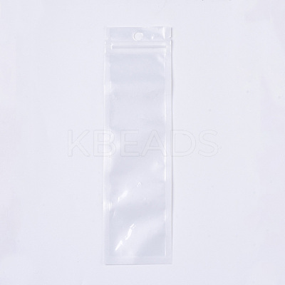 Pearl Film Plastic Resealable Packaging Bags OPP-R003-6x21-1