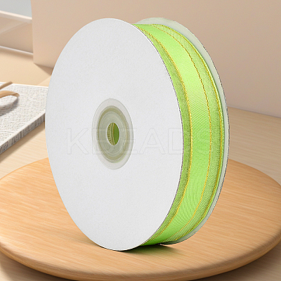 1Roll Solid Color Organza Ribbons ORIB-CY0001-03E-1