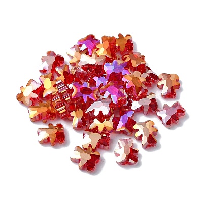 Electroplate Glass Beads LS-EGLA-P059-01B-AB06-1