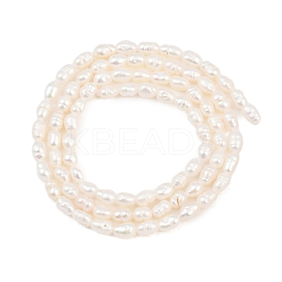 Natural Cultured Freshwater Pearl Beads Strands PEAR-F020-07-1