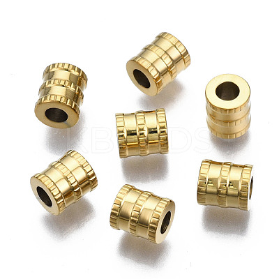 316 Surgical Stainless Steel Beads STAS-N097-064LG-1