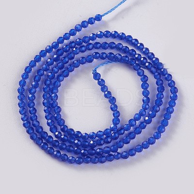 Glass Beads Strands EGLA-E057-02B-06-1