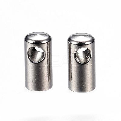 Tarnish Resistant 304 Stainless Steel Cord Ends STAS-D448-106P-1