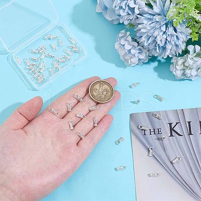 50Pcs Brass Cord Ends KK-PH0012-88A-1