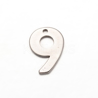 Tarnish Resistant Mixed Number 201 Stainless Steel Charms X-STAS-N082-05-1