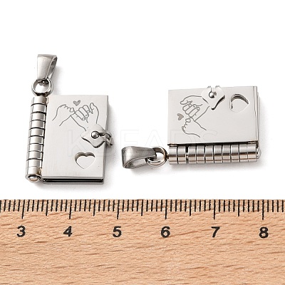 304 Stainless Steel Pendants SA-CBA694E-01P-04-1