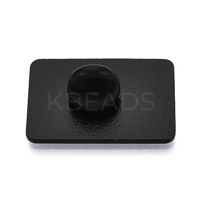 Rectangle with Word Aolly Brooch LS-X-JEWB-M024-03B-A-1