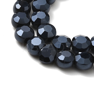 Electroplate Glass Beads Strands EGLA-D019-35A-1