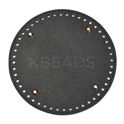 PU Leather Flat Round Bottom X-FIND-P001-03A-01-1