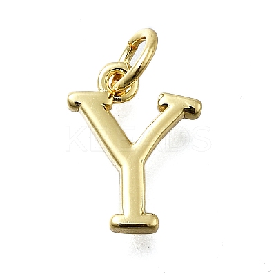Brass Pendants KK-K400-51G-Y-1