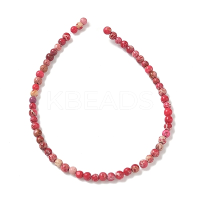 Dyed Natural Regalite/Imperial Jasper/Sea Sediment Jasper Beads Strands G-B124-C05-1
