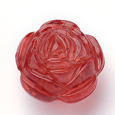 Transparent Acrylic Beads X-TACR-T002-20-1