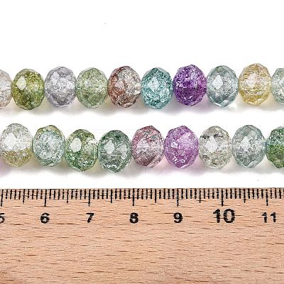 Transparent Glass Beads Strands X-GLAA-T023-4mm-A15-1