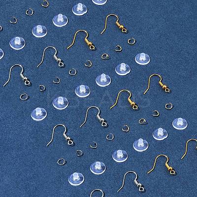 60Pcs Brass Earring Hooks DIY-FS0007-61-1