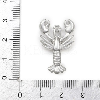Marine Animal 304 Stainless Steel Pendants LS-STAS-K287-07A-P-1