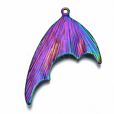 Plated Rainbow Color Alloy Big Pendants PALLOY-S180-016-RS-1