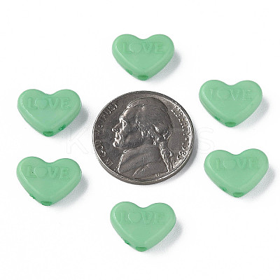 Opaque Acrylic Beads LS-MACR-S373-128-S09-1