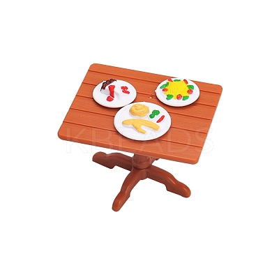 Plastic Table & Chairs & Stove Furniture Set Model PW-WGAFC70-01-1