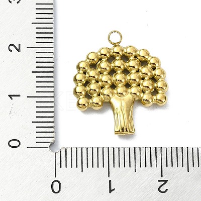Ion Plating(IP) 304 Stainless Steel Pendants STAS-B058-21G-06-1