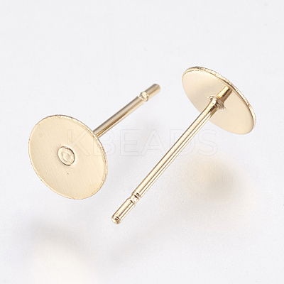 304 Stainless Steel Stud Earring Findings STAS-G174-15G-1