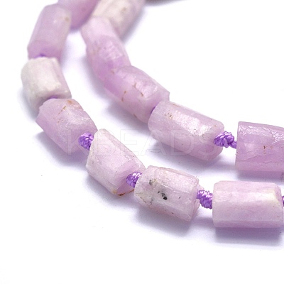 Natural Kunzite Beads Strands G-O170-43-1