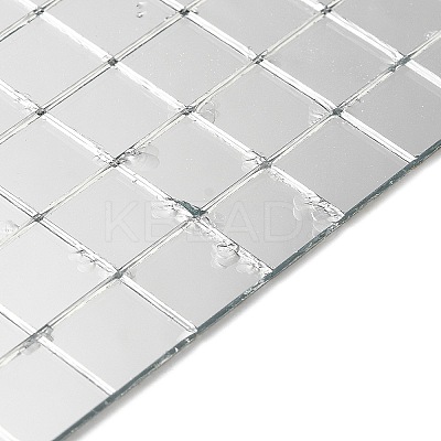 (Defective Closeout Sale: Broken Corner) Self Adhesive Glass Cabochons DIY-XCP0002-77-1