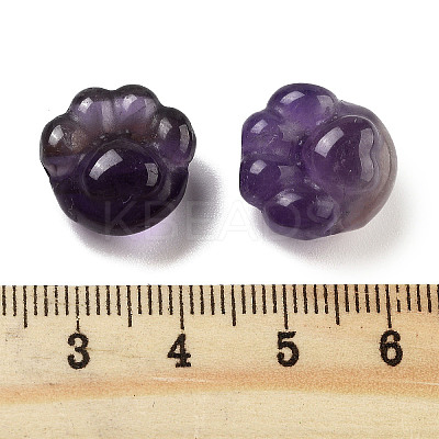 Natural Mixed Gemstone Carved Beads G-H007-02-1