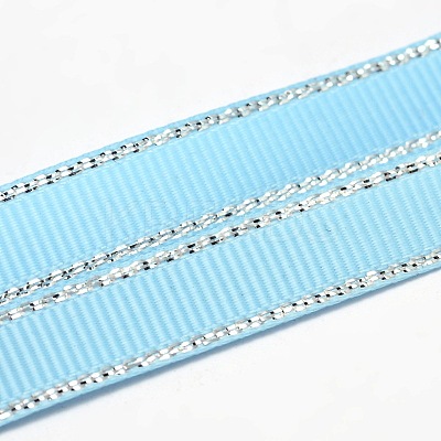 Polyester Grosgrain Ribbons for Gift Packing SRIB-L022-006-308-1