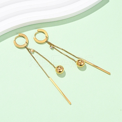304 Stainless Steel Hoop Earrings EJEW-F393-11G-1
