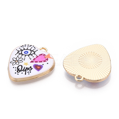 Printed Alloy Pendants ENAM-ZX002-36C-1