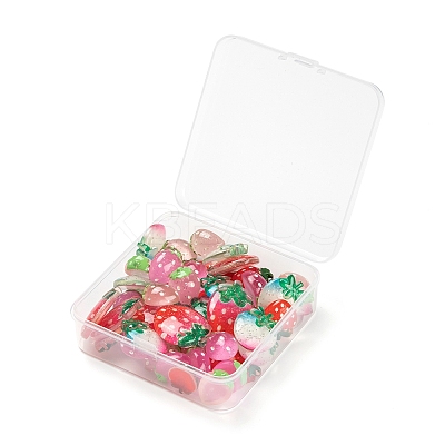50Pcs Resin Cabochons CRES-LS0001-11-1