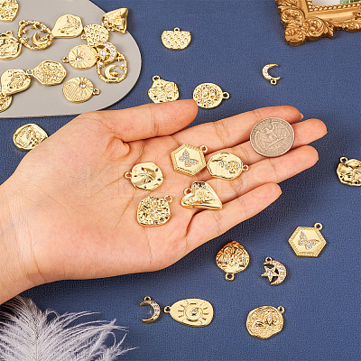 32pcs 16 style Alloy Pendants FIND-TA0001-73-1
