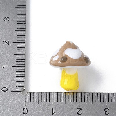 Handmade Lampwork Bumpy Beads LAMP-Q007-01A-1
