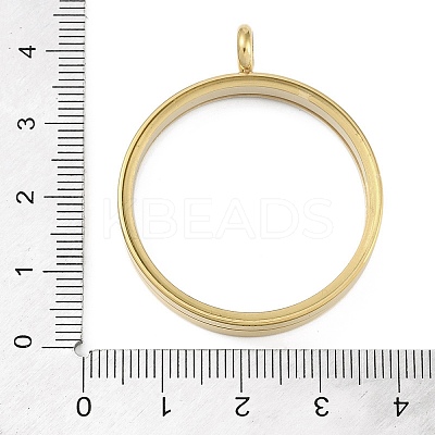 Ion Plating(IP) 304 Stainless Stee Locket Pendants LS-STAS-S132-16G-05-1