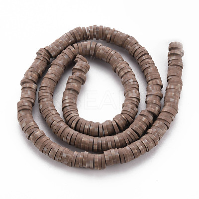 Handmade Polymer Clay Beads Strands X-CLAY-TD001-003B-1