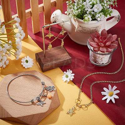 150Pcs 15 Style Tibetan Style Alloy Pendants FIND-SC0001-96-1