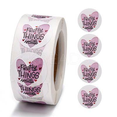 1 Inch Thank You Roll Stickers DIY-J002-B13-1