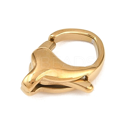 316 Stainless Steel Lobster Claw Clasps LS-STAS-C154-02B-G-1