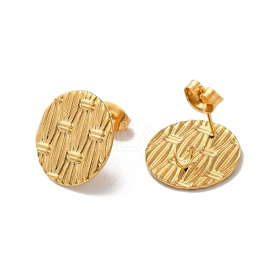 304 Stainless Stud Earring Findings STAS-M314-01B-G-1
